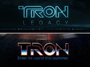 Tron Movie Font
